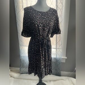 Maurice’s Floral Black Dress